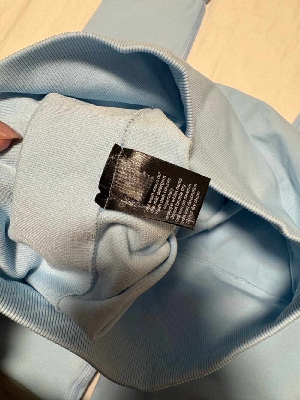 Alphalete amplify Light Blue Seamless High-Rise Leggings - Picture 3 of 3